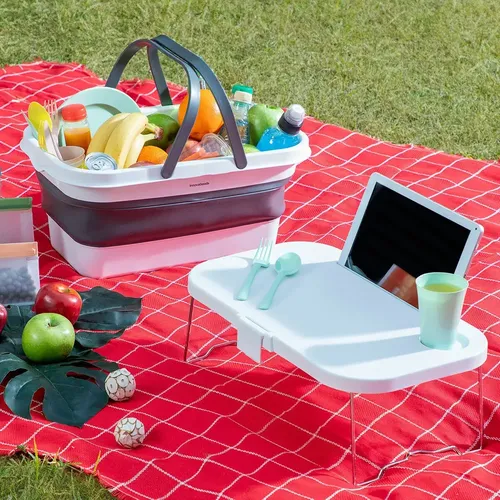 Panier de pique-nique pliable avec couvercle-table Pickning - InnovaGoods - Modalova