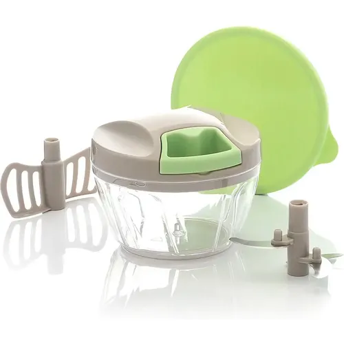 Mini hachoir manuel avec cordon Spinop - InnovaGoods - Modalova