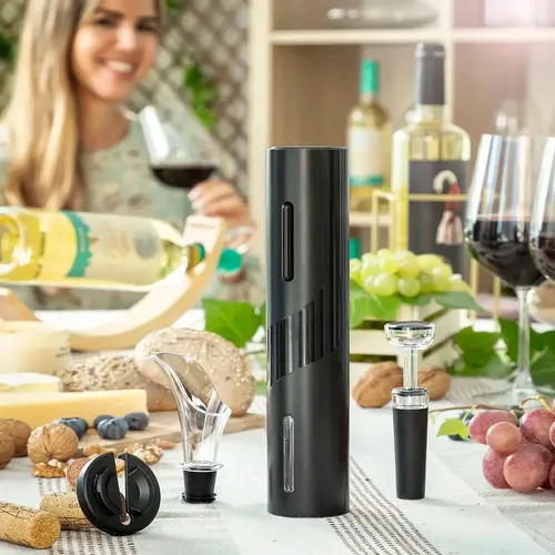 Tire-bouchon électrique avec accessoires pour le vin Corking - InnovaGoods - Modalova