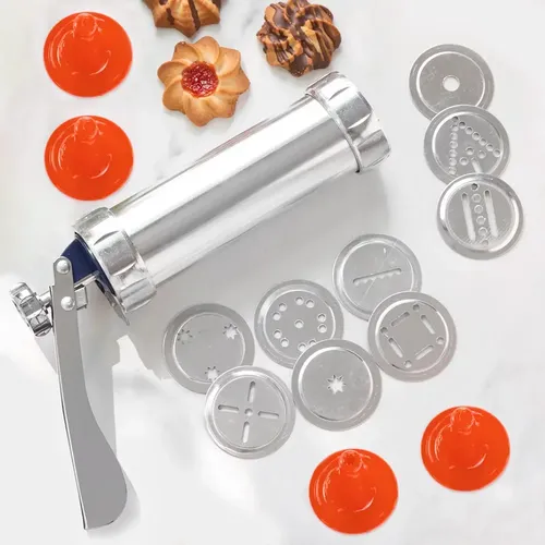 Machine à biscuits et douille 2 en 1 Prekies - InnovaGoods - Modalova