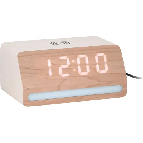 Horloge avec éclairage LED, finition placage Retro - Karlsson - Modalova