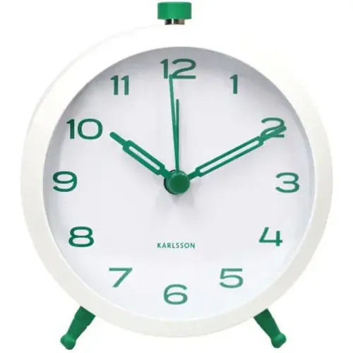 Horloge analogique à bouton Retro - Karlsson - Modalova