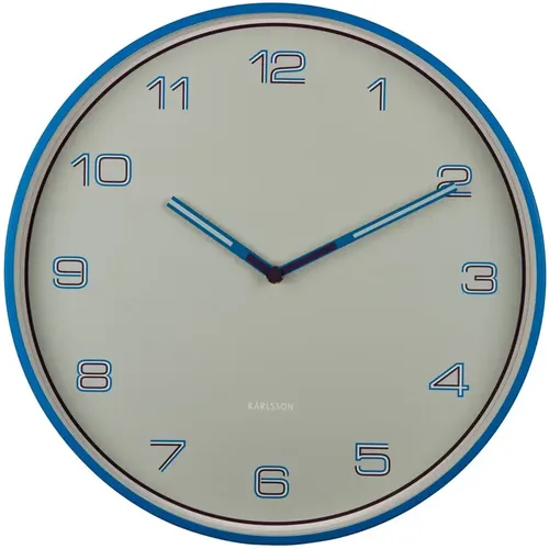 Horloge analogique Lined Numbers - Karlsson - Modalova