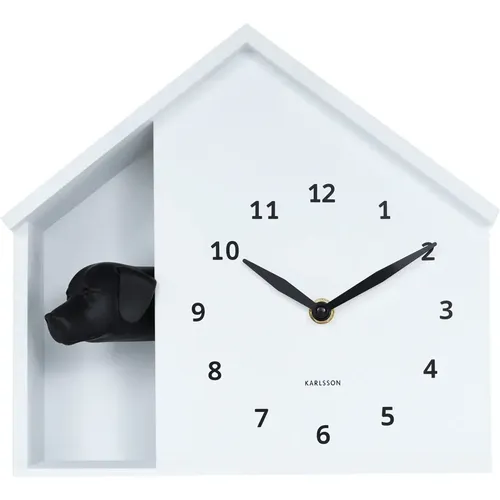 Horloge murale Peeking Doggy - Karlsson - Modalova