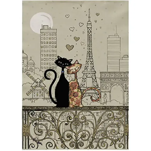 Torchon Kiub Bug Art Paris Amoureux - Kiub - Modalova