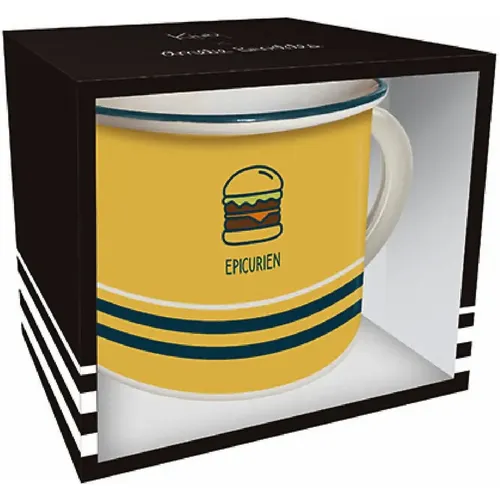 Mug timbale + boîte ouverte pour lui Epicurien - Kiub - Modalova