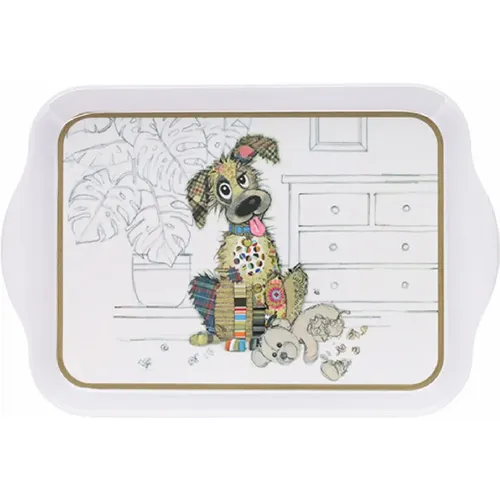 Plateau Chien mélamine Kook PM - Kiub - Modalova