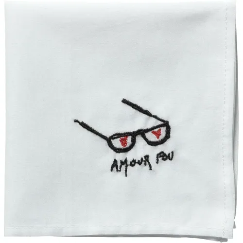 Torchon Mouchoir Hankie Amour - La Cerise sur le Gâteau - Modalova