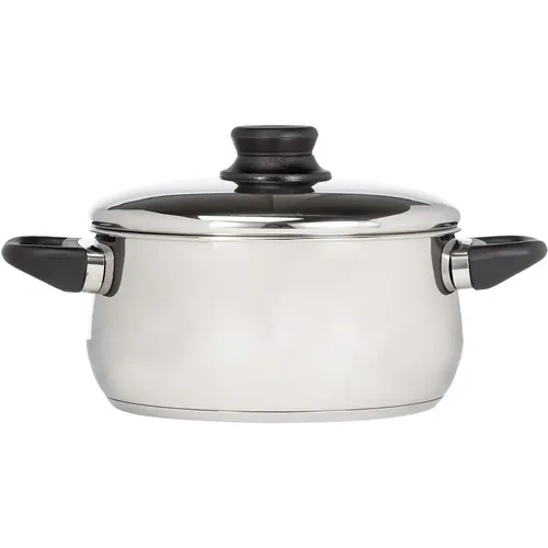 Marmite garinox avec couvercle 22 cm - Lacor - Modalova
