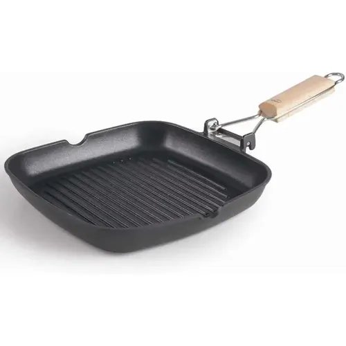 Poêle grill poignée rabattable SUA - Lacor - Modalova