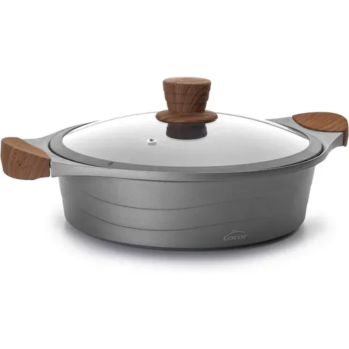 Marmite basse en aluminium fondu Stilo - Lacor - Modalova
