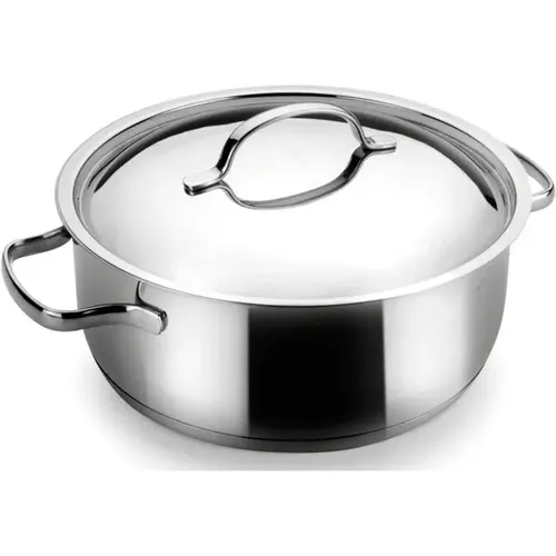 Marmite rond Lacor Basic 24 cm - Lacor - Modalova