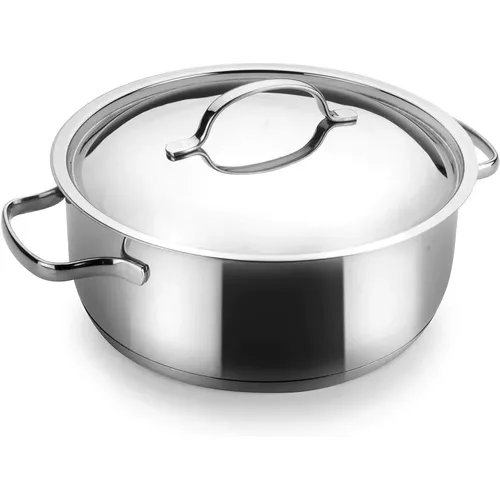 Marmite rond Lacor Basic 28 cm - Lacor - Modalova