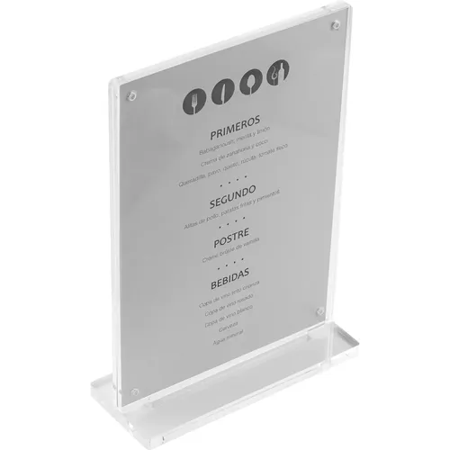 Support de menu acrylique A4 Lacor - Lacor - Modalova