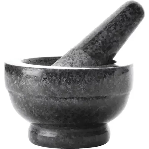 Ensemble mortier granit et un pilon 12x8 cm - Lacor - Modalova