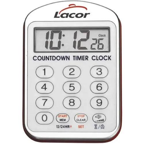 Horloge de cuisine avec alarme - Lacor - Modalova