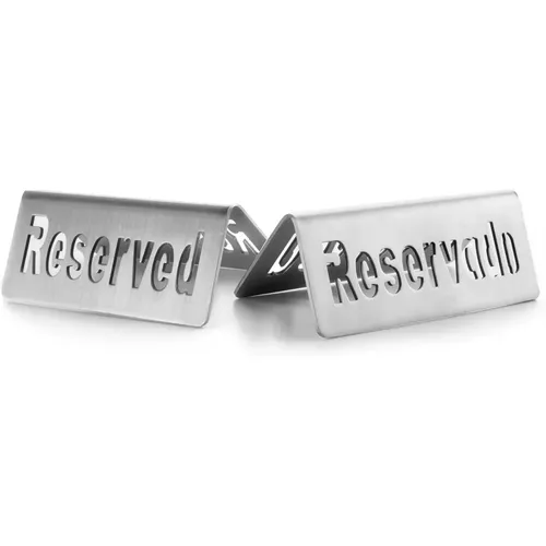 Plaque indicatrice réservée en acier inoxydable - Lacor - Modalova