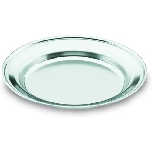 Assiette plate de camping en inox - Lacor - Modalova