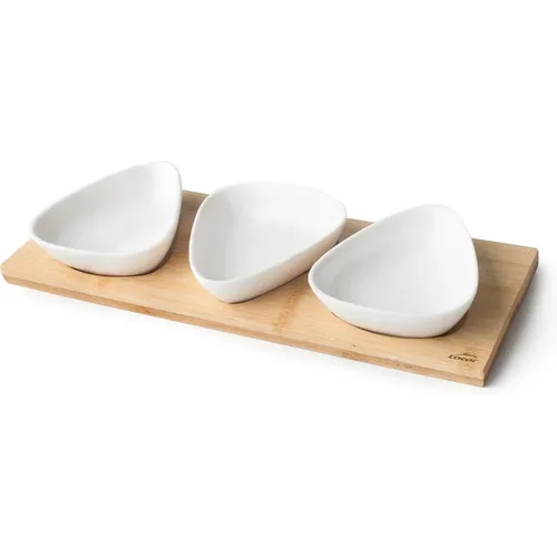 Plateau avec 3 bols Black Lacor - Lacor - Modalova