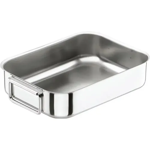 Plat à rotir à anses tombante en inox 18/10 - Lacor - Modalova