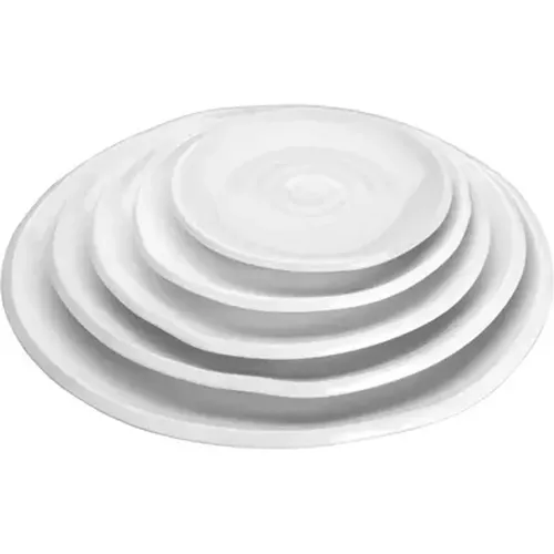 Assiette rond ondulé en mélamine - Lacor - Modalova