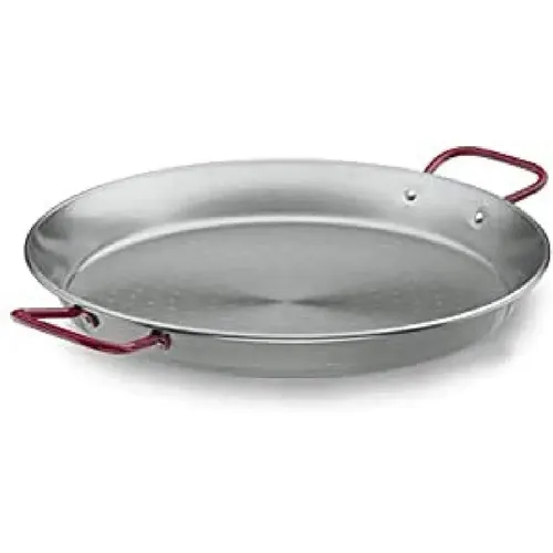 Plat à paella en tole acier 28 cm - Lacor - Modalova