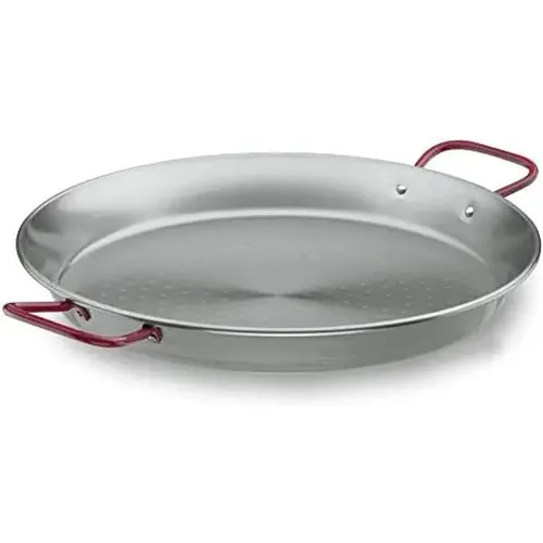 Plat à paella en tole acier 40 cm - Lacor - Modalova