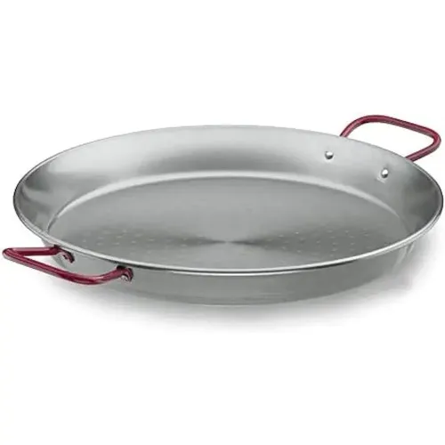Plat à paella en tole acier 55 cm - Lacor - Modalova
