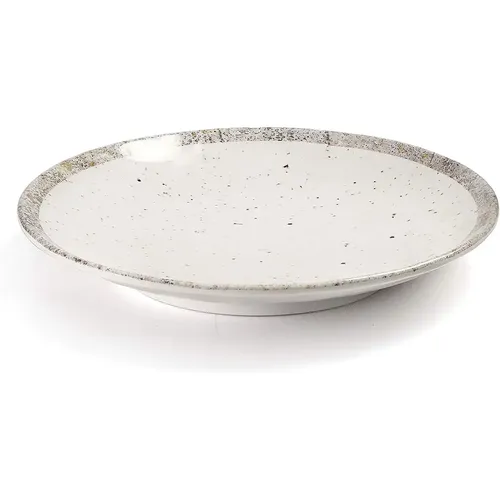 Plateau rond en mélamine Earth 24,2x3,5 cm - Lacor - Modalova