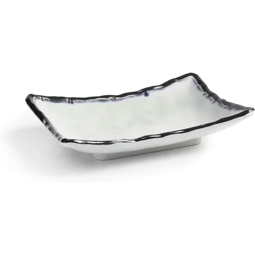 Plateau rectangulaire en mélamine Sea 18x13,2x3,5 cm - Lacor - Modalova