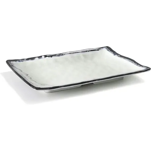 Plateau rectangulaire en mélamine Sea 30,8x21,6x3,5 cm - Lacor - Modalova