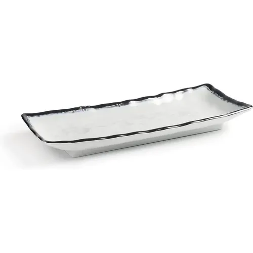 Plateau rectangulaire en mélamine Sea 28,6x12,7x3,4 cm - Lacor - Modalova