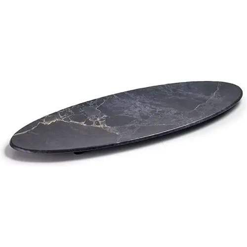 Plateau oval en mélamine Stone - Lacor - Modalova