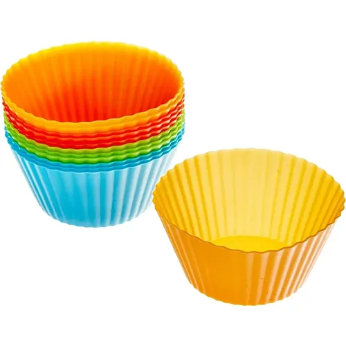 Lot de 12 moules en silicone Muffin - Lacor - Modalova
