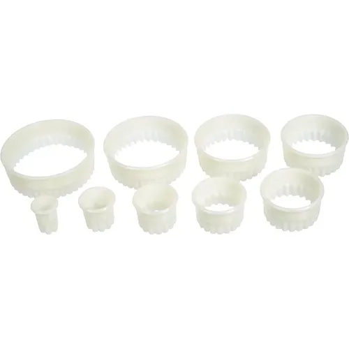 Ensemble 9 pièces découpoirs rond en cannelés - Lacor - Modalova