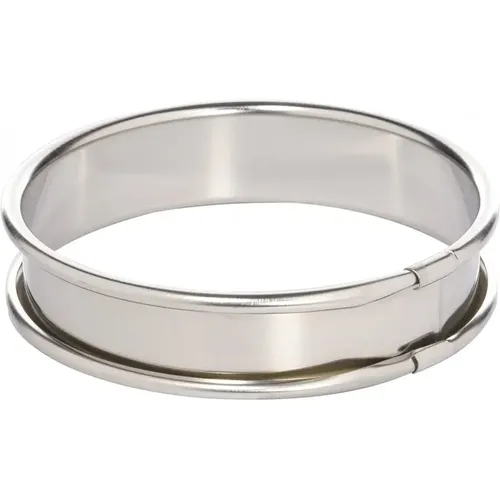 Cercle à tarte en inox 18/10 - 8x2,2 cm - Lacor - Modalova