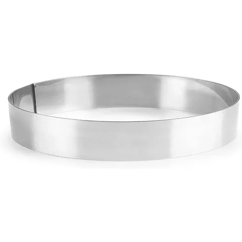 Cercle à tarte rond 18/10 - 10x3,5 cm - Lacor - Modalova