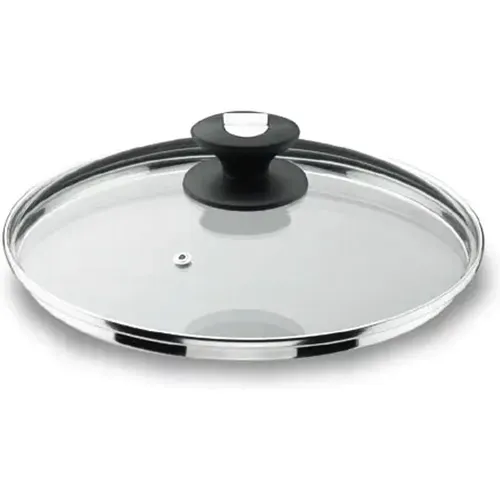 Couvercle en verre avec sortie de vapeur 18 cm - Lacor - Modalova