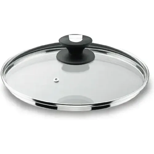 Couvercle en verre avec sortie de vapeur 28 cm - Lacor - Modalova