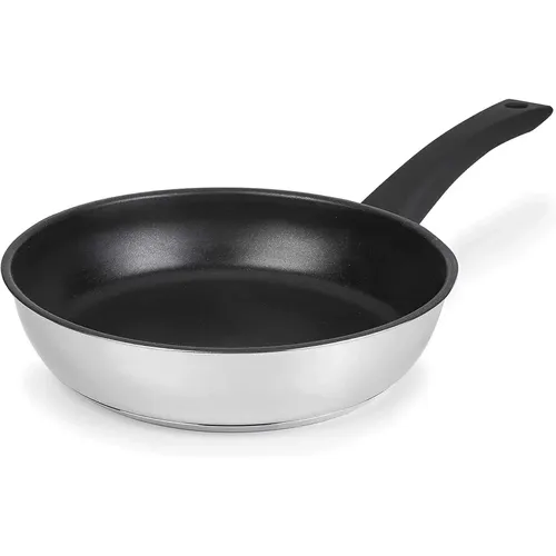 Poêle lisse en inox Home 18/10 D,24 cm - Lacor - Modalova