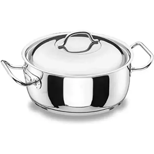Casserole + couvercle profesionnel 20 cm - Lacor - Modalova