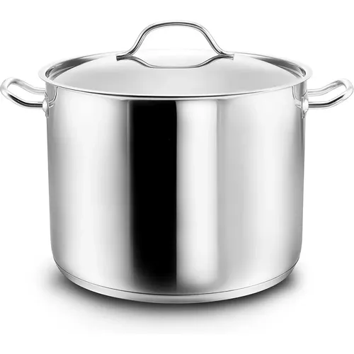 Marmite haute Lacor Gourmet 24 cm - Lacor - Modalova
