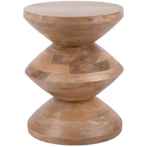 Table d'appoint bois de mangue Totem - Leitmotiv - Modalova