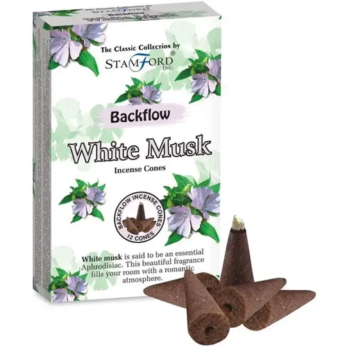 Cônes d'encens backflow - musc 37432 Stamford - Puckator - Modalova