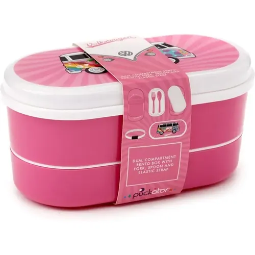 Lunch box compartimentée - Van Bus Combi VW T1 Summer Love Bento - Puckator - Modalova