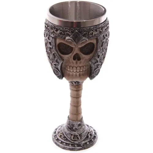 Objet décoratif calice crâne gothique guerrier - Puckator - Modalova