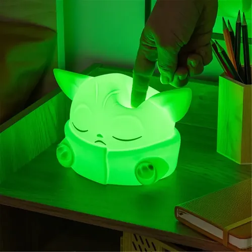 Veilleuse en silicone avec batterie rechargeable Grogu Squishyglo - PALADONE - Modalova