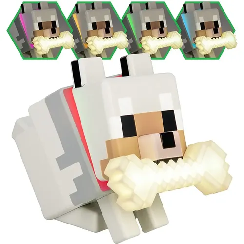 Lampe Minecraft Loup Globudies - PALADONE - Modalova