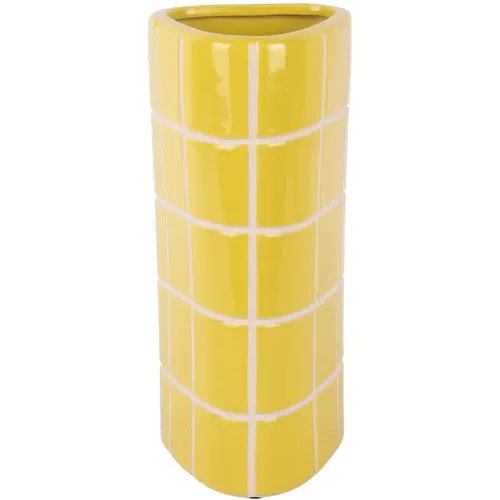 Vase Retro Tiles Triangular Medium - Present Time - Modalova