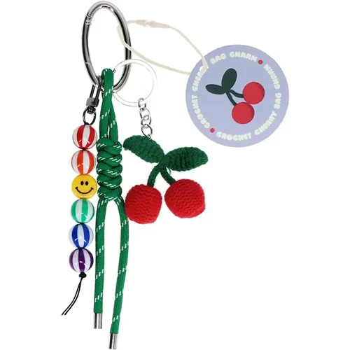 Porte-clé Crochet cherry - Rex London - Modalova